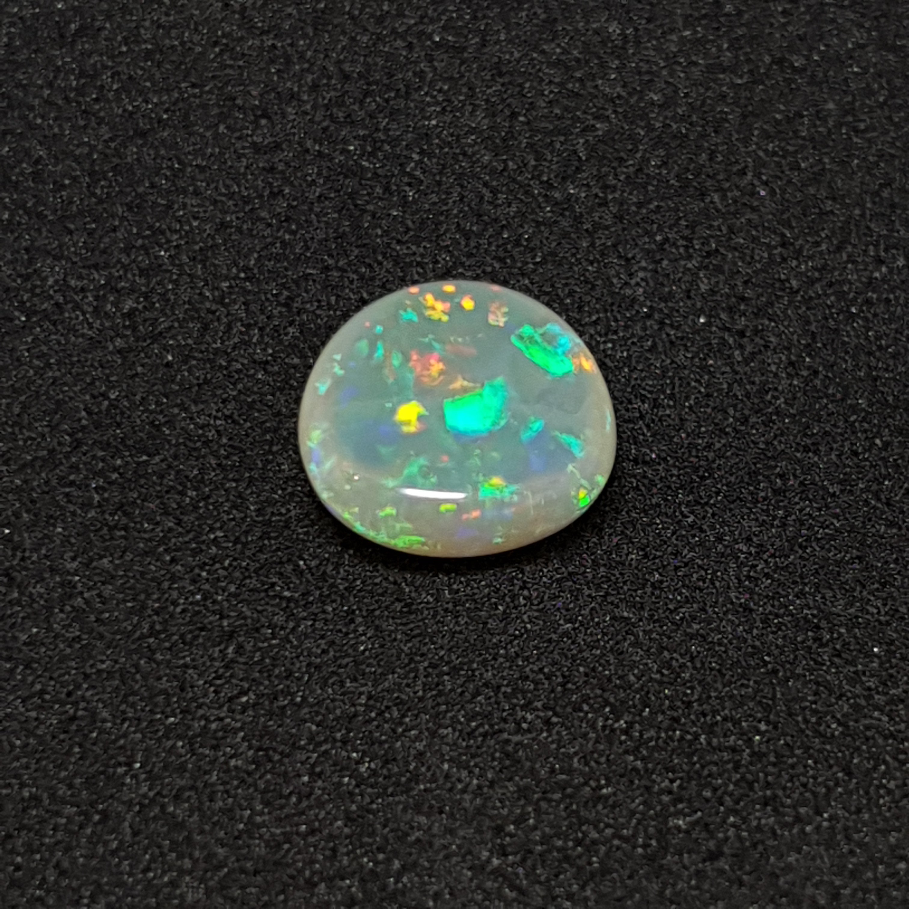 Polished 3.9ct Crystal Opal from Lightning Ridge 070A Opal Quest