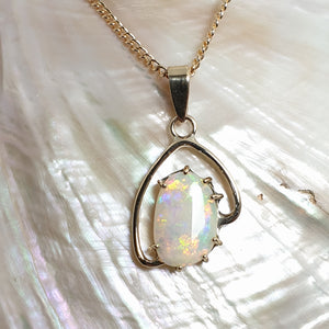 Crystal Opal Pendant 076A