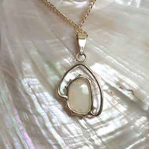 Crystal Opal Pendant 076A