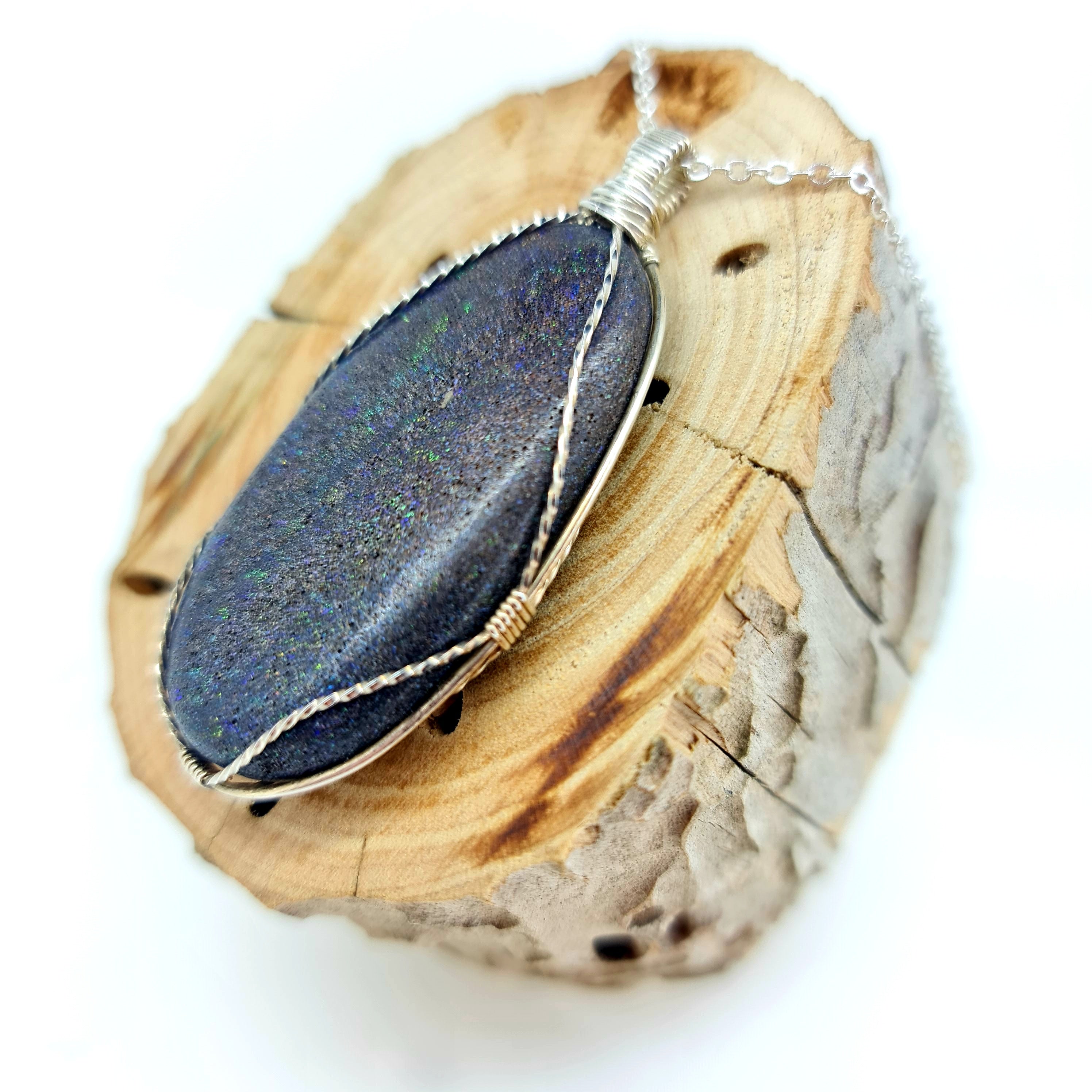 Aromatherapy Opal Pendant #347