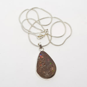 QLD Boulder Opal Pendant 051A