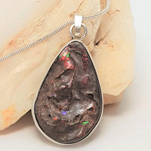 QLD Boulder Opal Pendant 051A